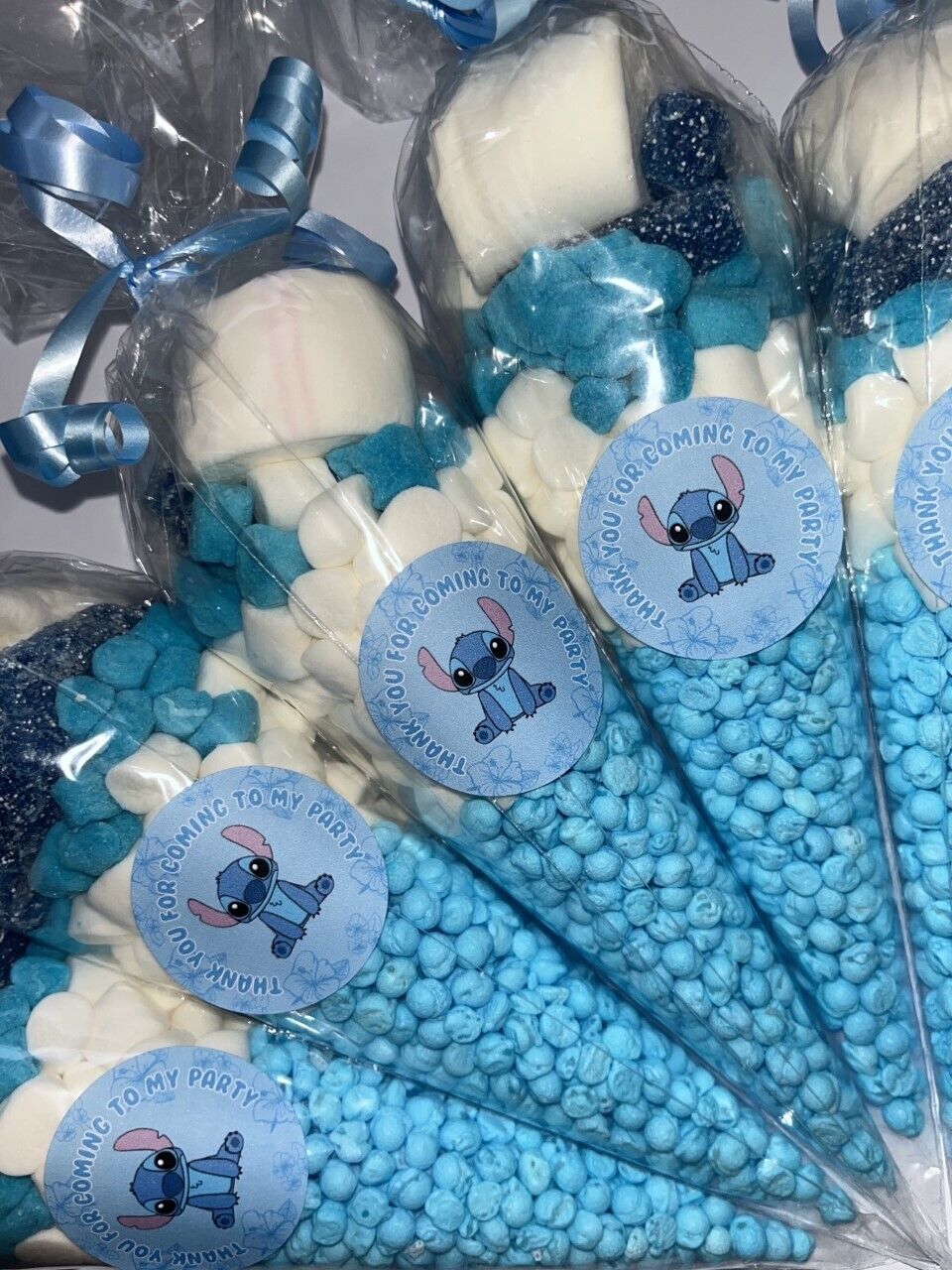 Lilo & Stitch Inspired Themed Birthday Party Kids Sweet Cones Party Bags Candy Chocolate