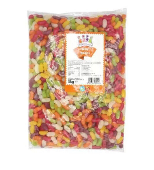 Kingsway Jelly Beans Fruit Flavour Gummy Sweet Candy Buffet Pick n Mix