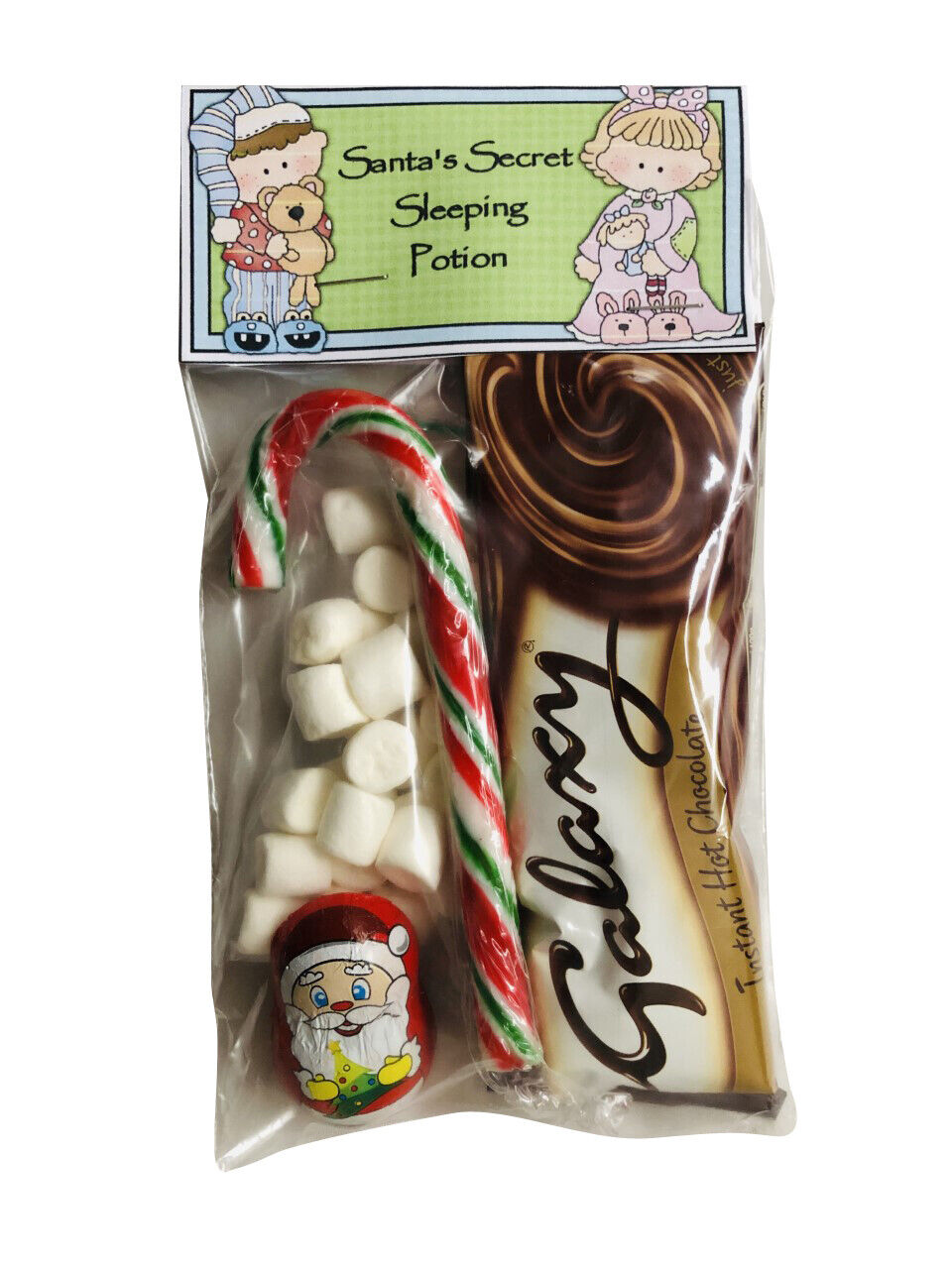 Sleeping Potion Christmas Hot Chocolate Stocking Filler Snowman Soup