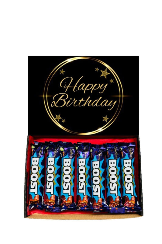 Happy Birthday Gift Cadbury Chocolate Hamper Wispa Boost Freddo Flake Twirl