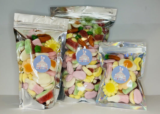 Happy Easter Filled Gummy Pick N Mix Sweet Treat Pouch