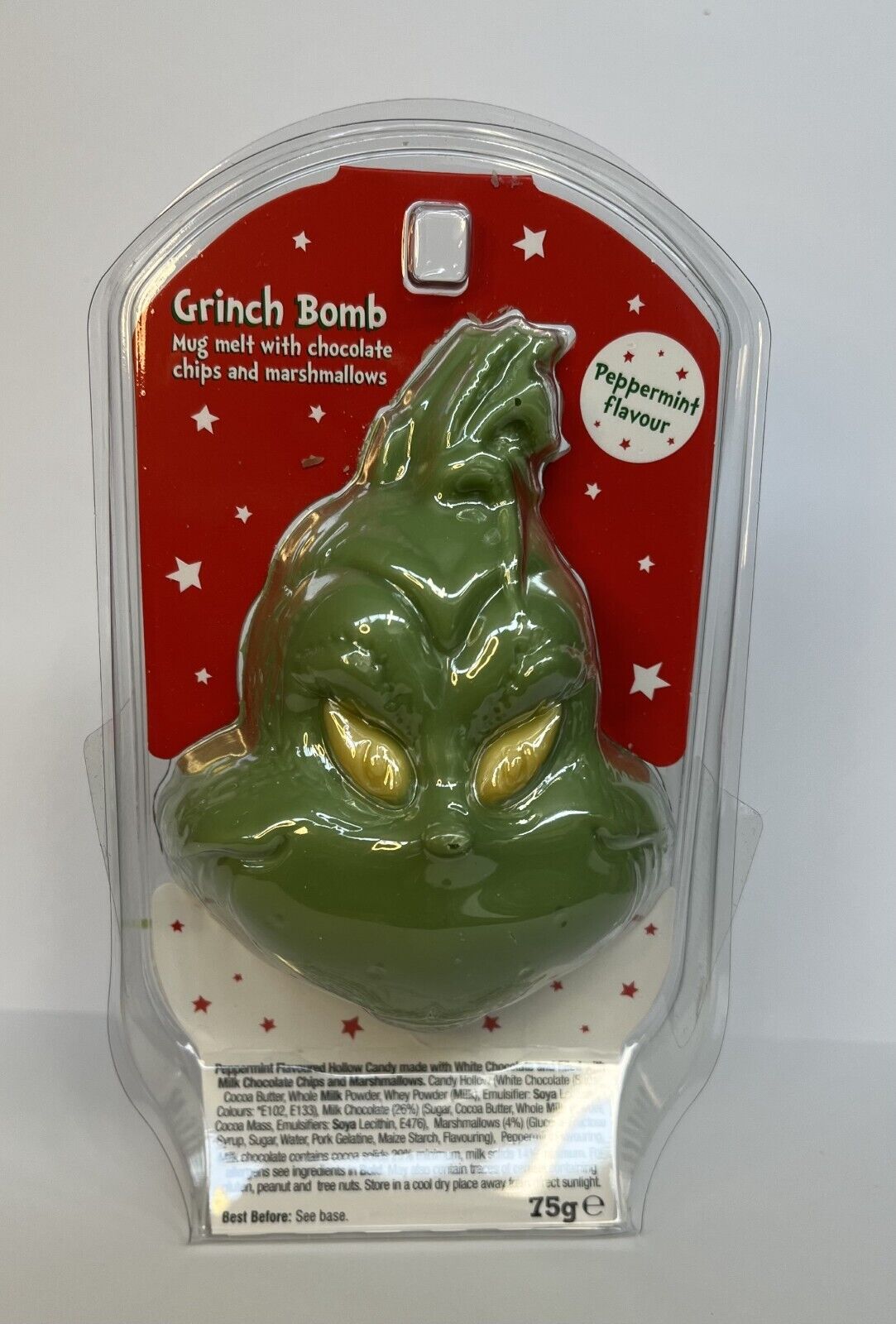 Grinch Inspired Themed Hot Chocolate Mug Melt With Chocolate Chips And Marshmallows