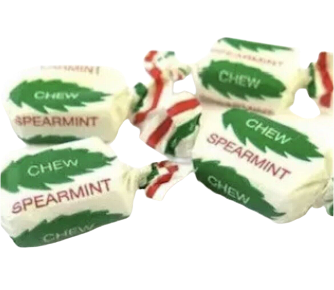 Spearmint Chews Mint Chewy Sweet Candy Buffet Pick n Mix