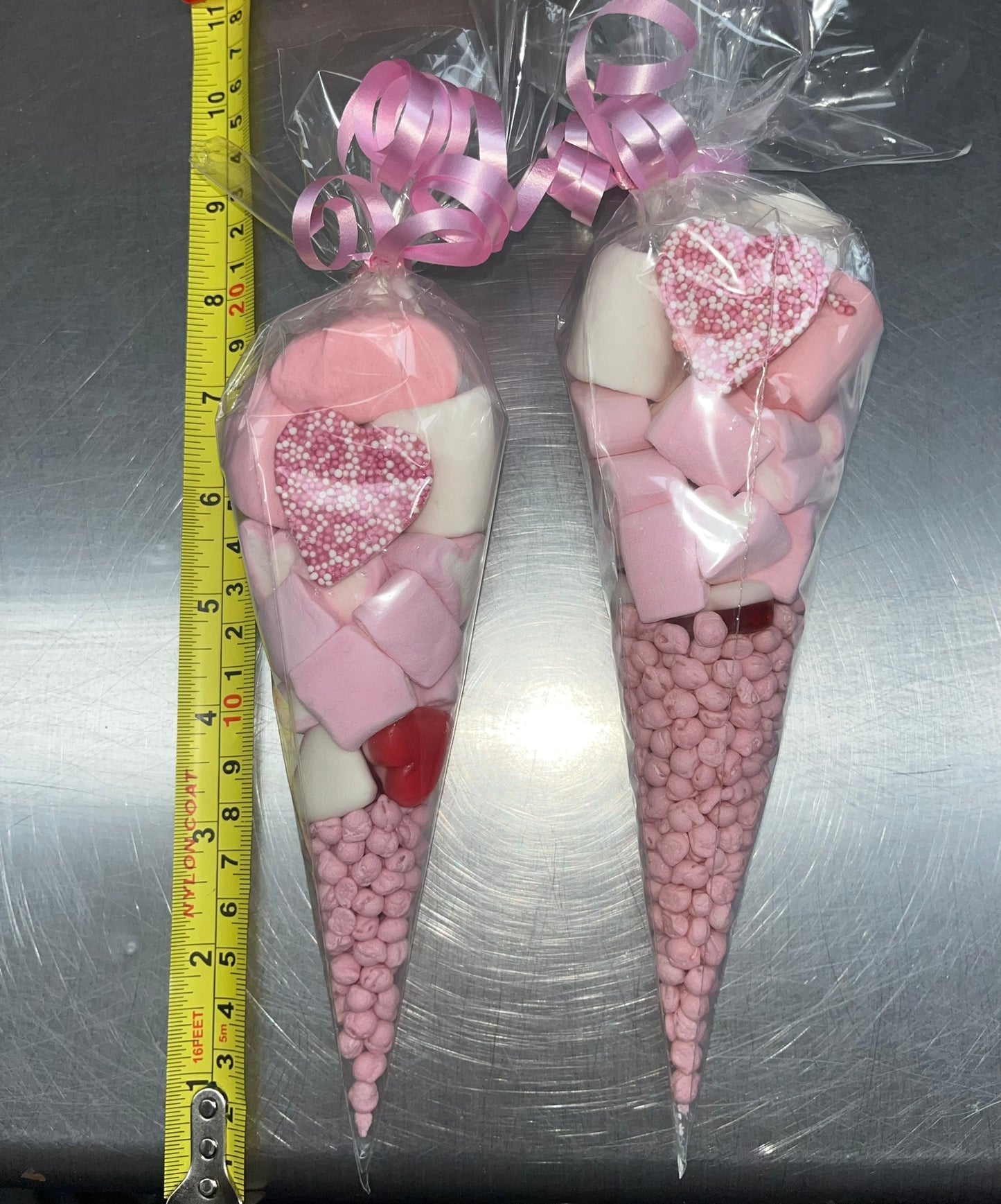 Princess Inspired Themed Aurora Sleeping Beauty Filled Sweet Cone & Sticker Thank you