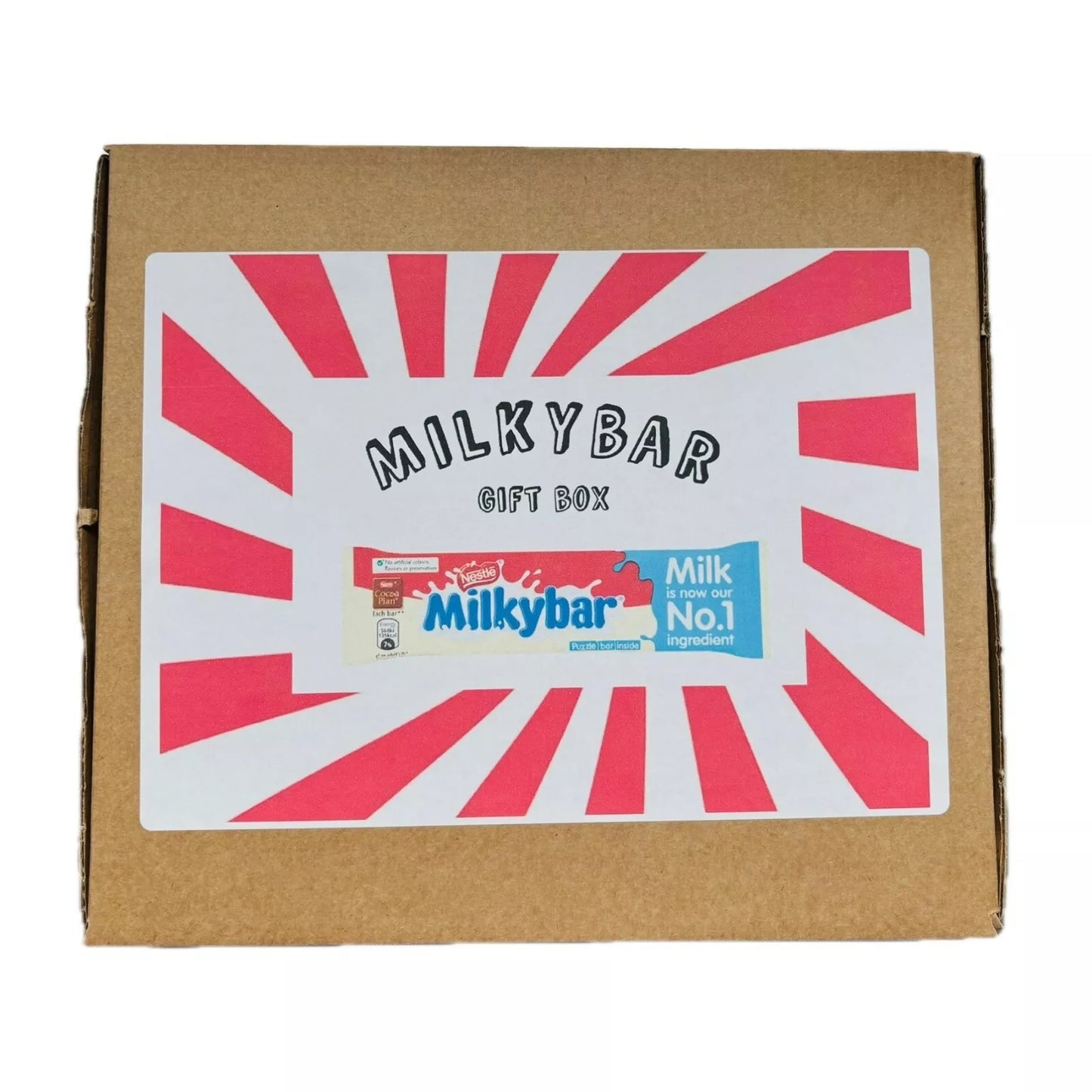 Milkybar White Chocolate Gift Hamper Sweet Box Big Brother / Sister