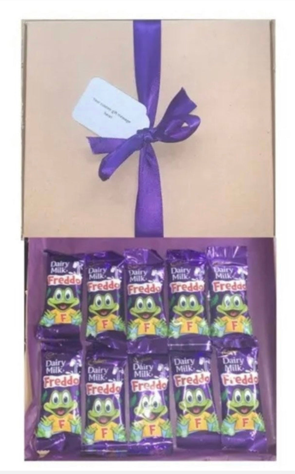 Personalised Cadburys Chocolates Gift Present Sweet Box Birthday Christmas Full Size Bars