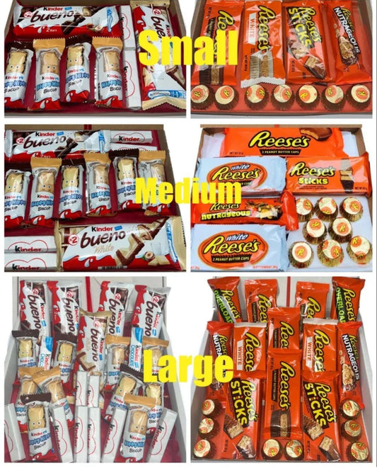 Delightful Kinder /Reese Sweet box Hamper gift 🔸