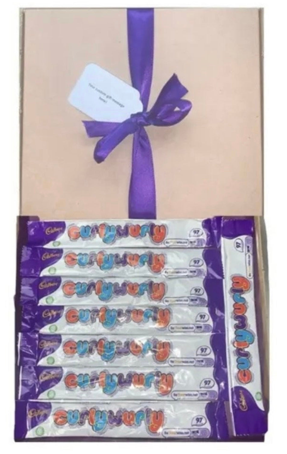 Personalised Cadburys Chocolates Gift Present Sweet Box Birthday Christmas Full Size Bars