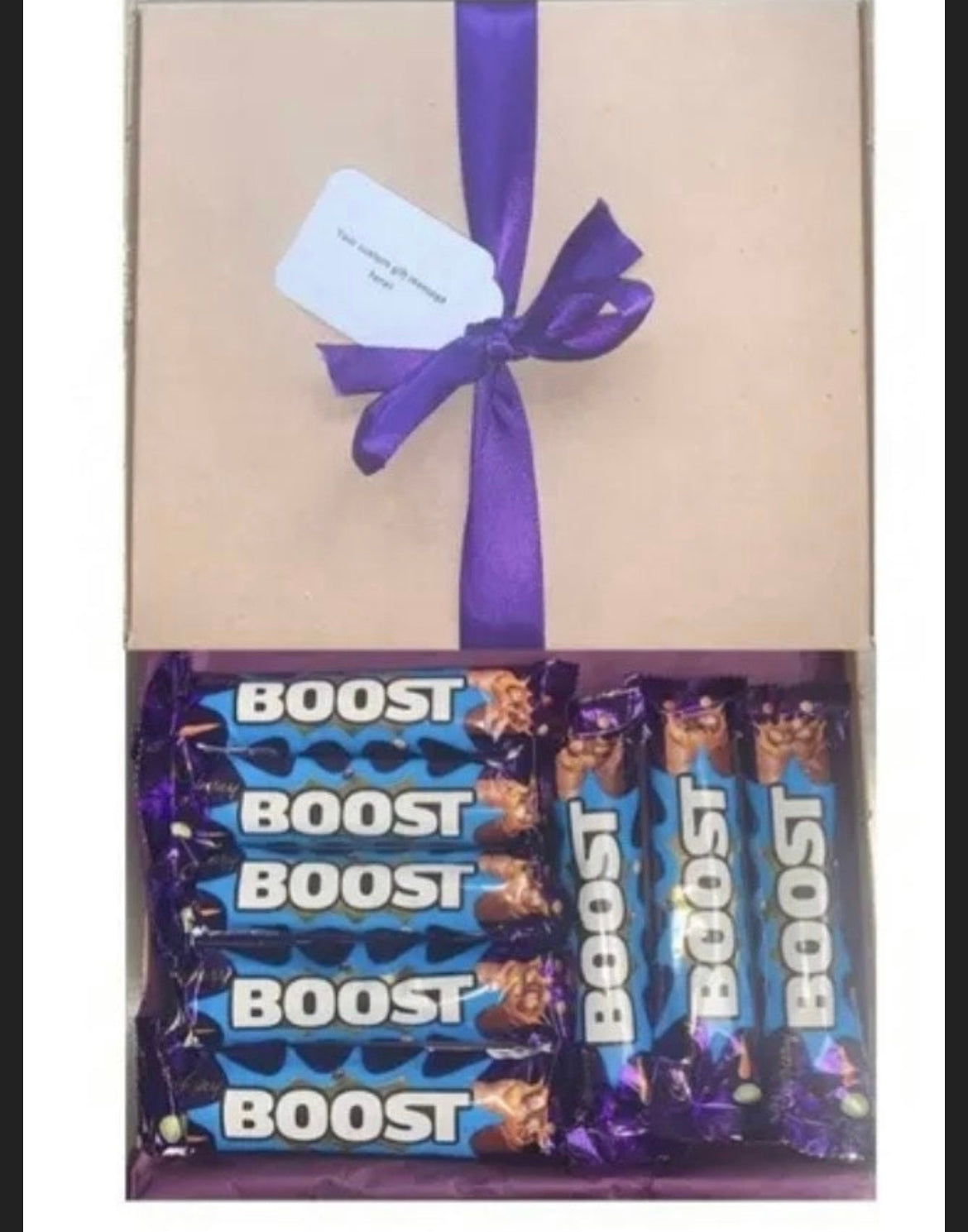 Personalised Cadburys Chocolates Gift Present Sweet Box Birthday Christmas Full Size Bars