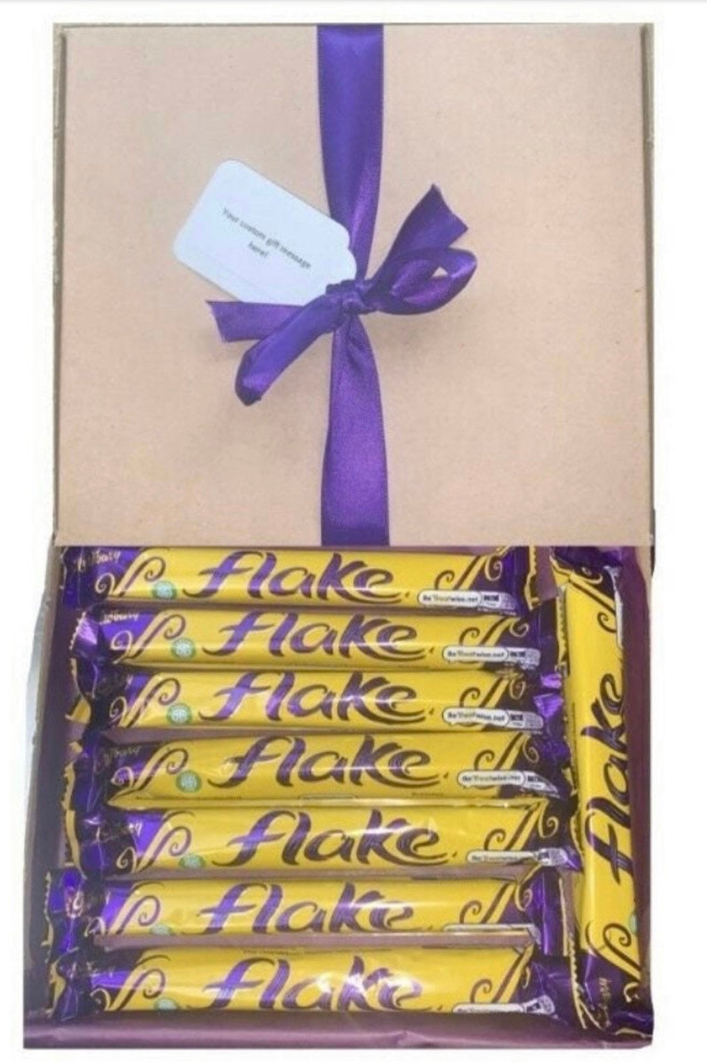 Personalised Cadburys Chocolates Gift Present Sweet Box Birthday Christmas Full Size Bars