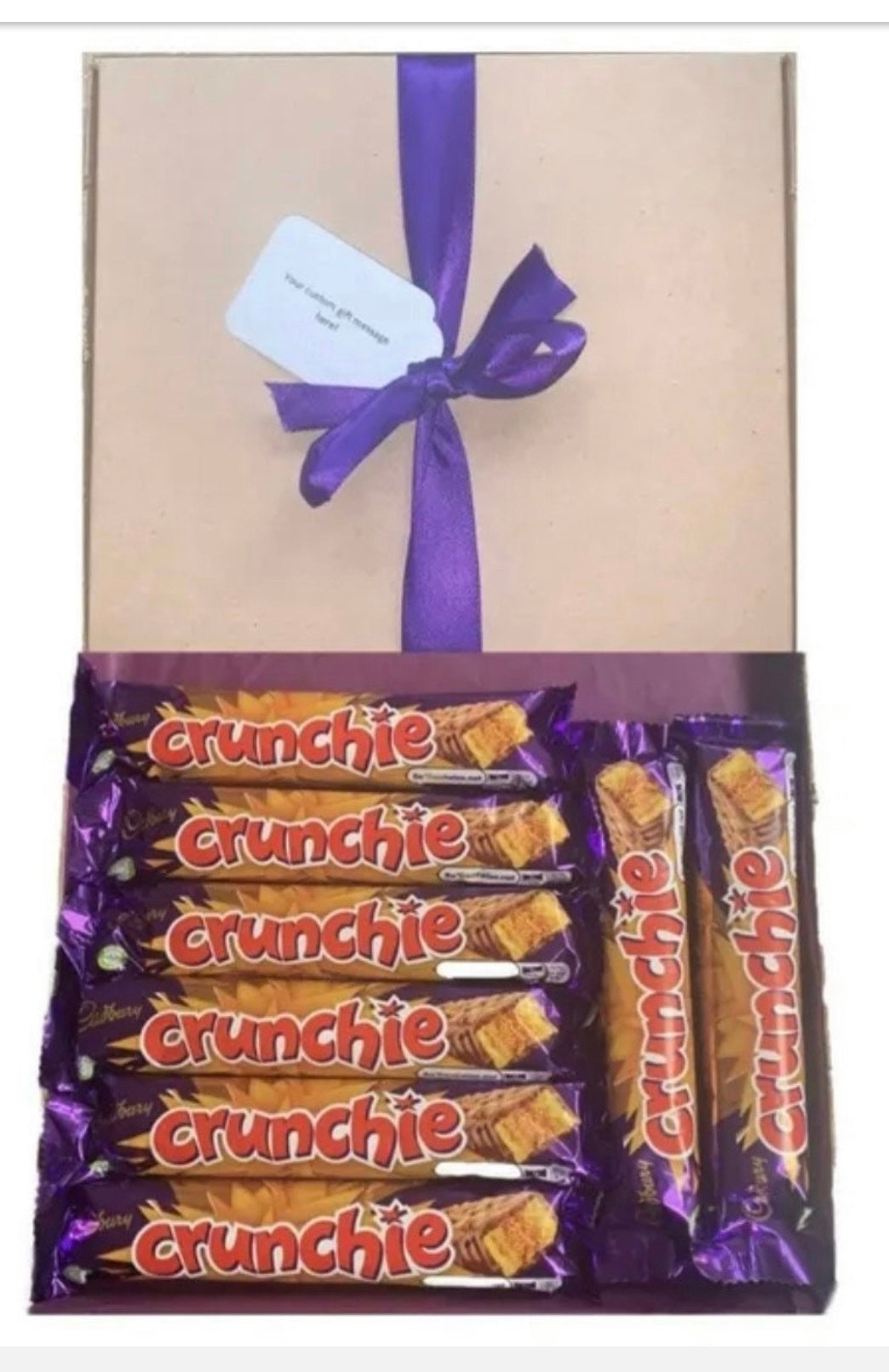 Personalised Cadburys Chocolates Gift Present Sweet Box Birthday Christmas Full Size Bars