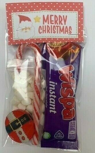 Santa Christmas Eve Box Stocking Filler Wispa Hot Chocolate Snowman Soup