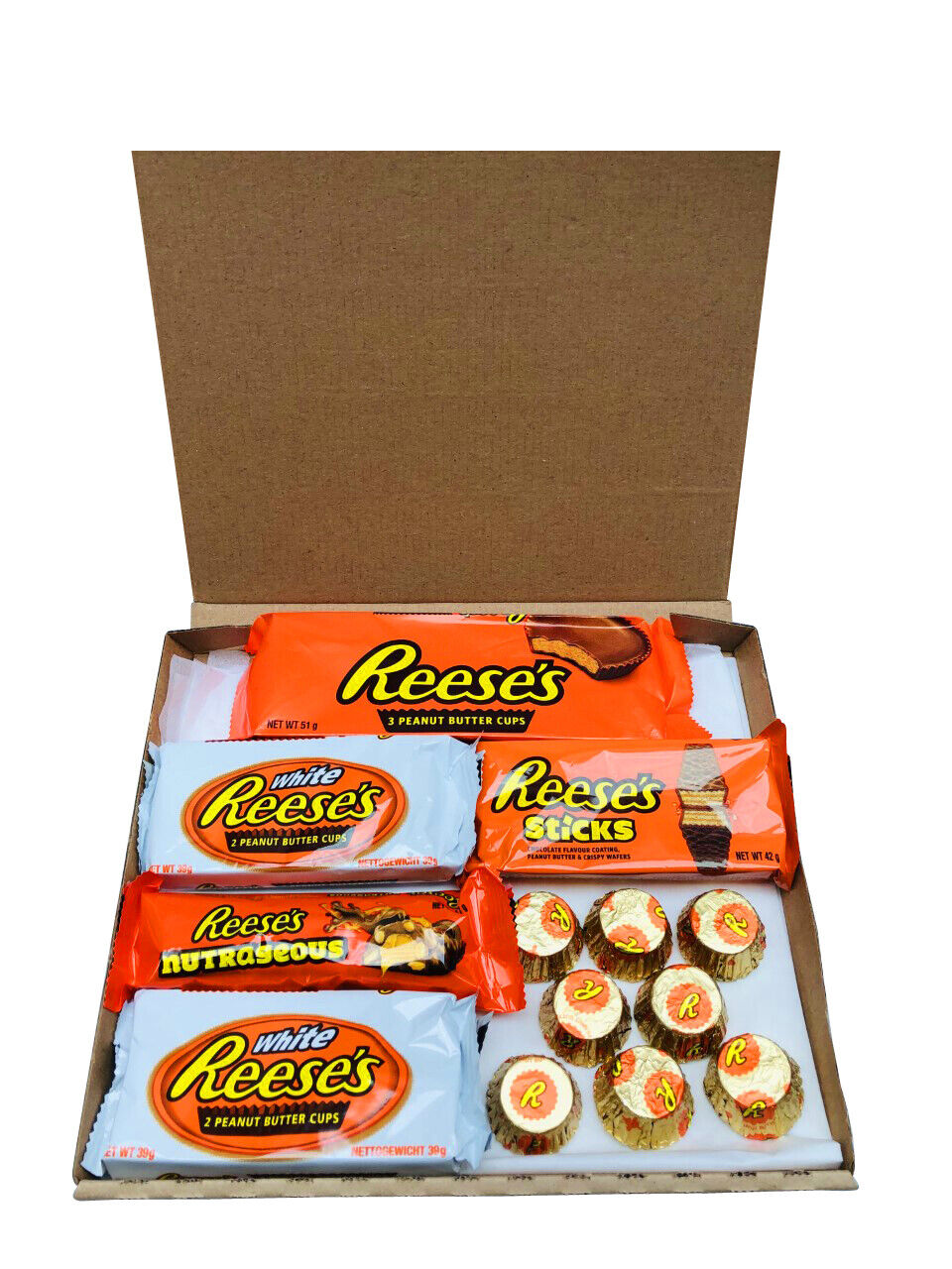 Big Brother Reeses Chocolate Hamper Gift Present Peanut Butter Box American