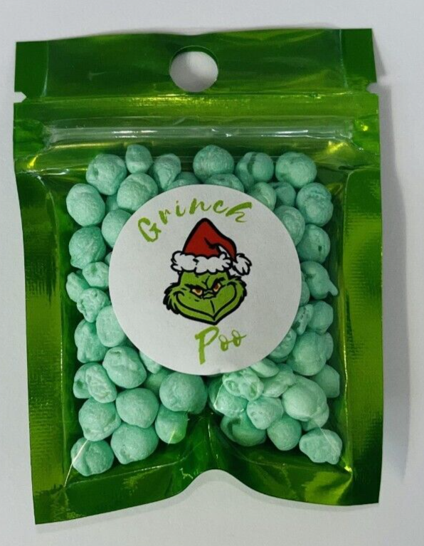 Grinch Poo Inspired Mini Millions Sweets Christmas Eve Box Stocking Secret Santa