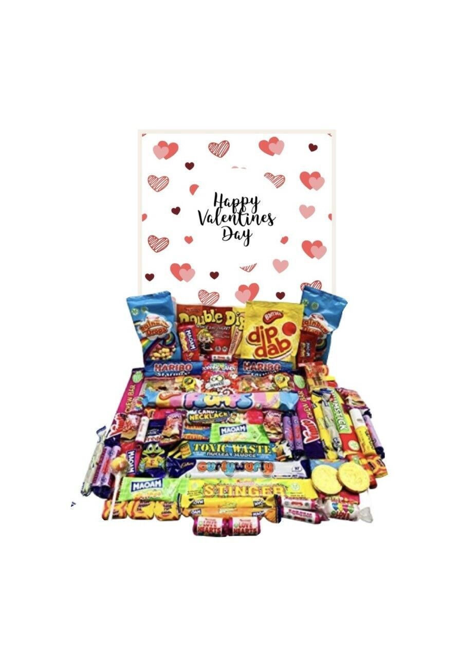 Valentines  Day Retro Sweet Box Gift Box Hamper Gift