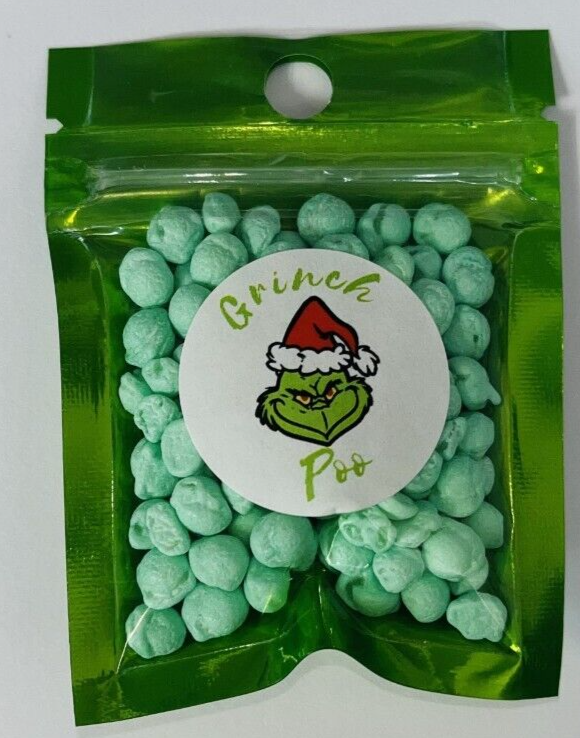 Grinch Poo Inspired Mini Millions Sweets Christmas Eve Box Stocking Secret Santa