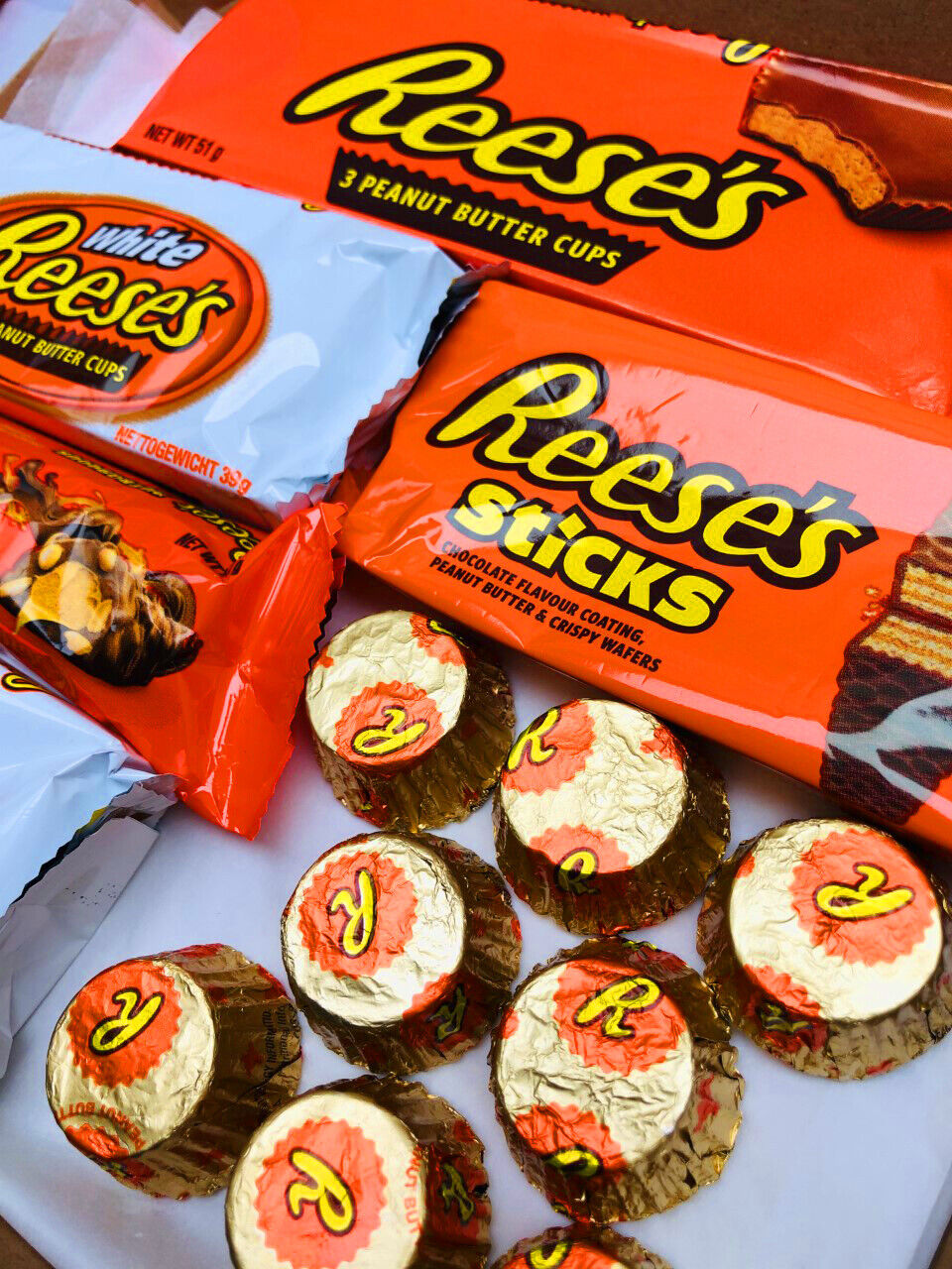 Brother Reeses Chocolate Hamper Gift Present Peanut Butter Box American