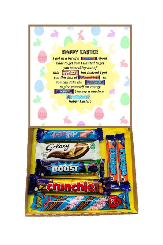 Happy Easter Poem Chocolates Sweet Box Gift Hamper Present