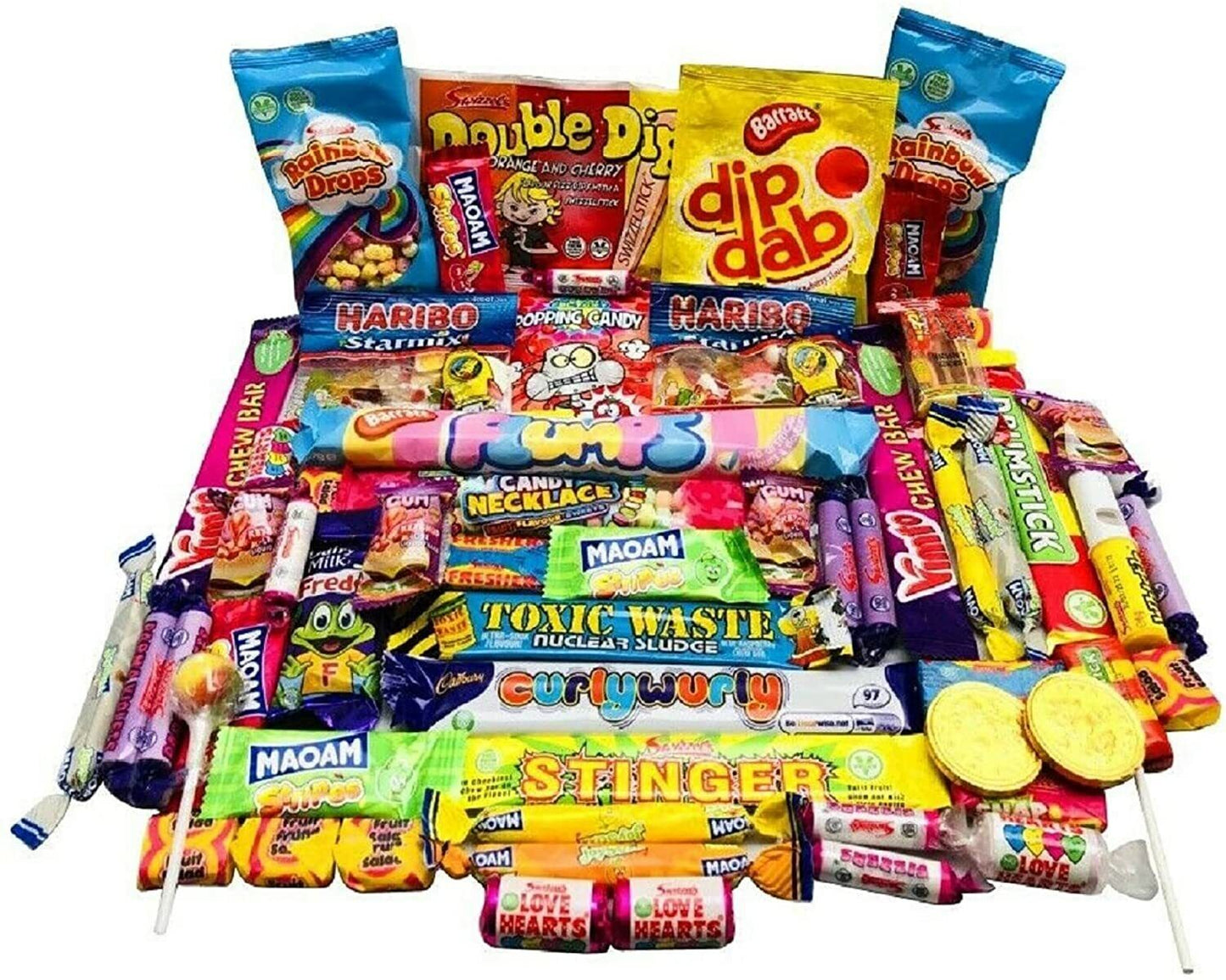 Happy Easter Bunny Pick n Mix Ultimate Retro Kids Sweets Box Candy Hamper Gift