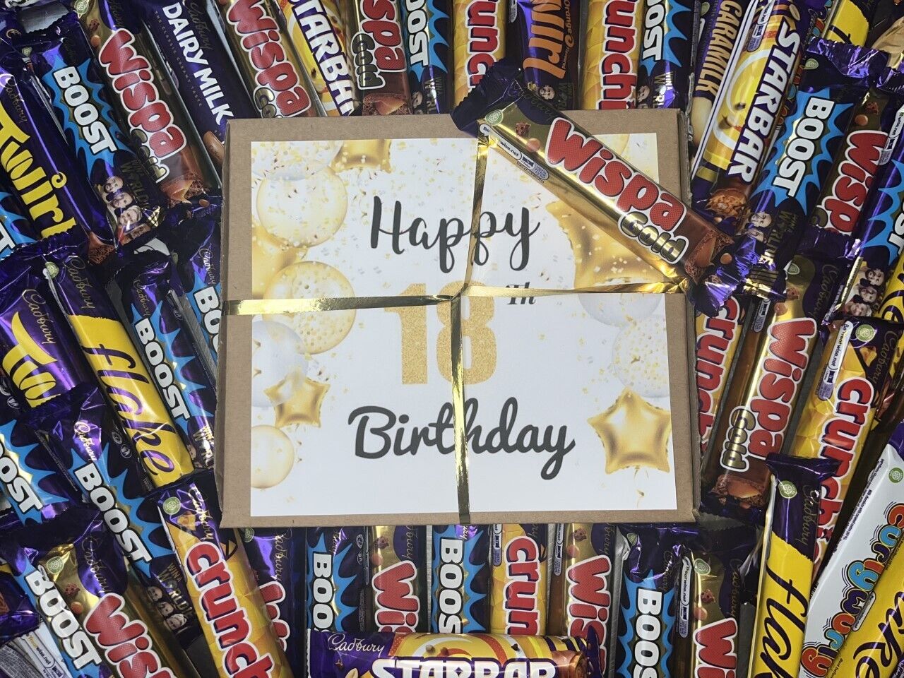 Cadburys Happy Birthday Chocolates Gift Present Cadbury’s Hamper Sweet Box 18th