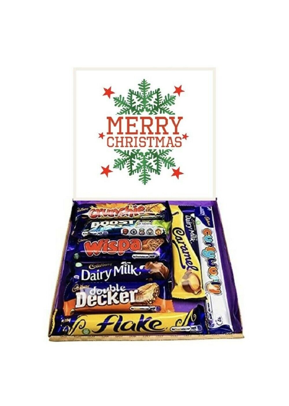 Cadburys Merry Christmas Chocolate Present Cadbury’s Hamper Sweet Box