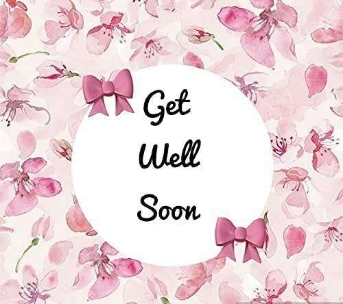 Get Well Soon Gift Pick And Mix 1kg Pink Sweets Box Hamper Present Personalised