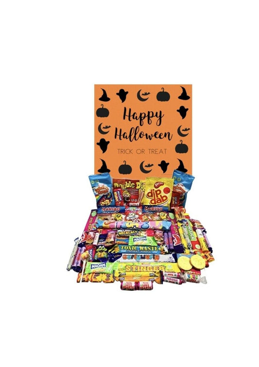 Happy Halloween Pick N Mix Ultimate Retro Sweets Box Sweet Candy Hamper Gift