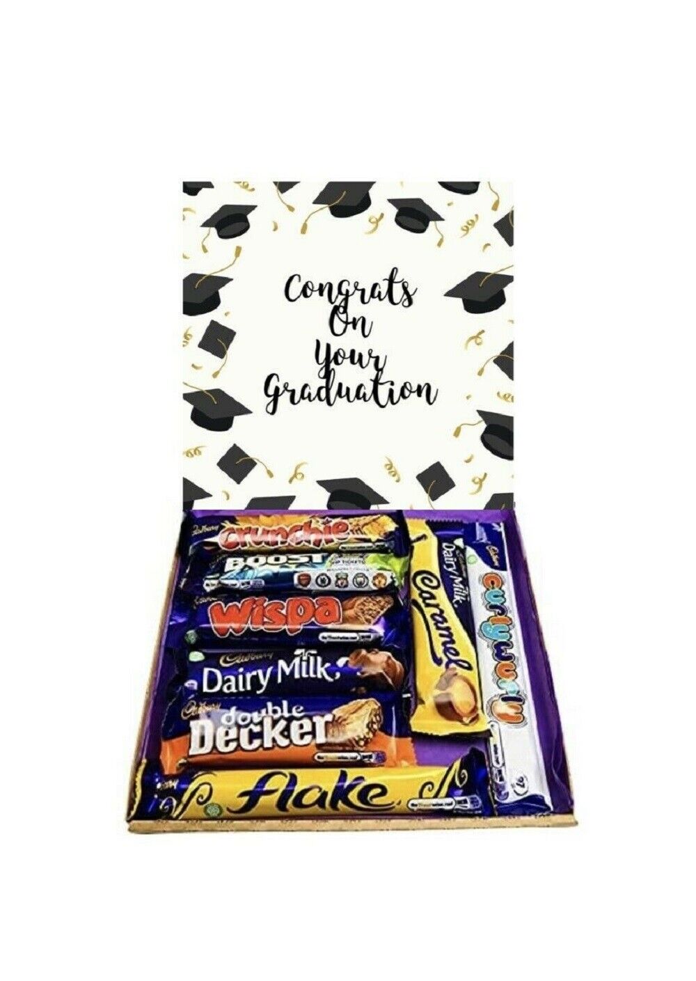 A* Cadburys Congrats Graduation Chocolates Gift Present Cadbury’s Hamper Sweet Box