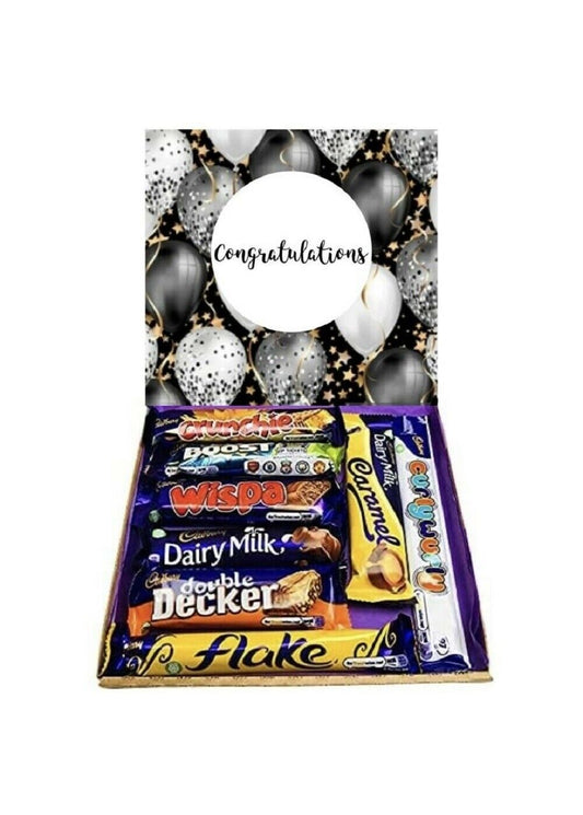 Cadburys Congratulations Chocolates Gift Present  Hamper Sweet Box Birthday