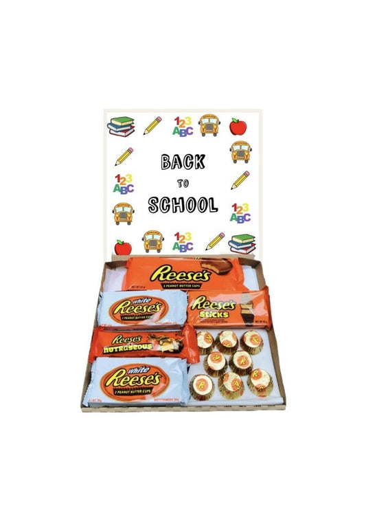 Back To School Sweet Reeses Chocolate Hamper Peanut Butter Box American Gift