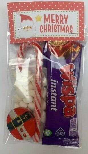 Santa Christmas Eve Box Stocking Filler Wispa Hot Chocolate Snowman Soup