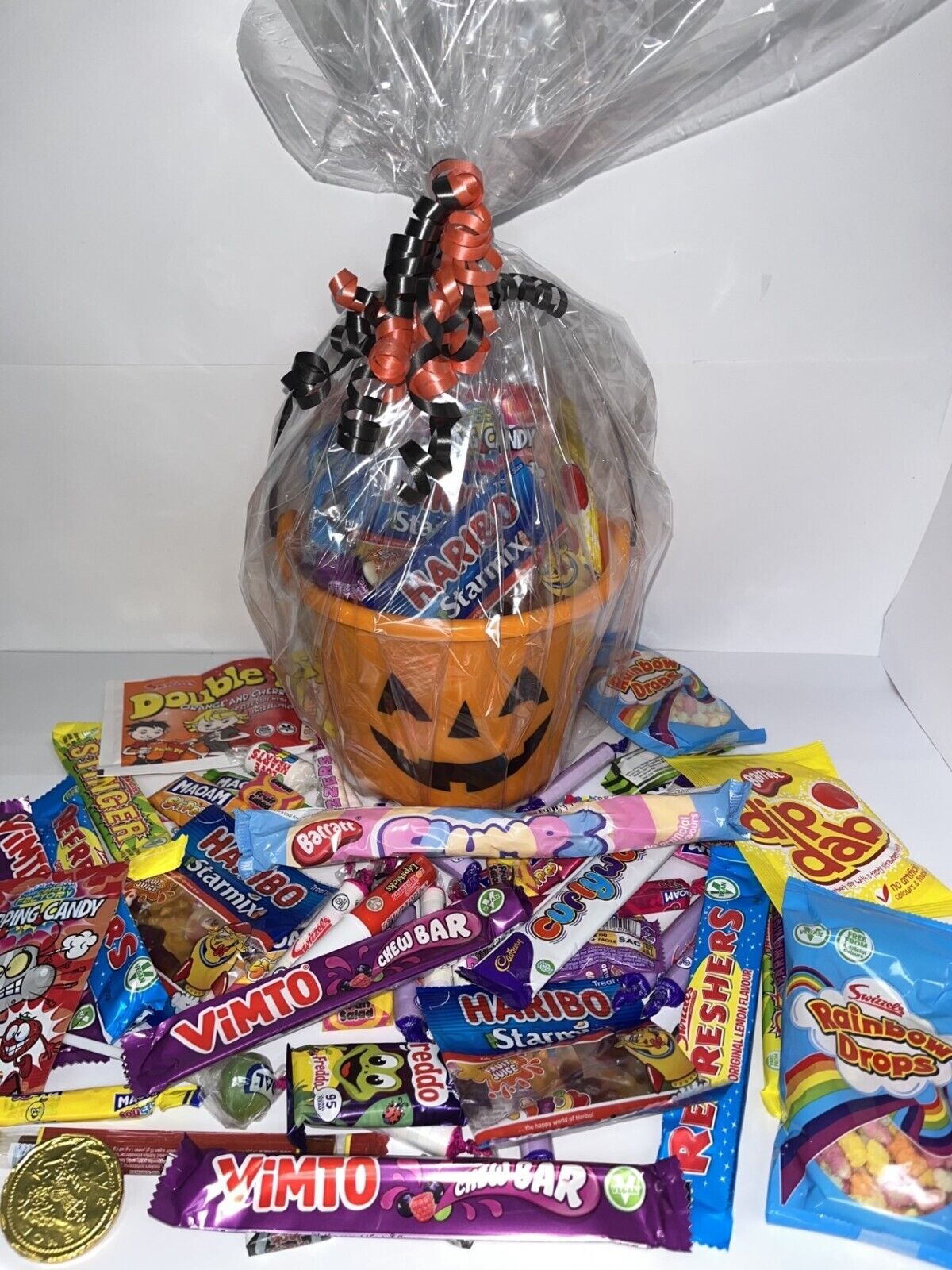 Halloween Pick N Mix Ultimate Retro Sweets Sweet Bucket Pumpkin Trick