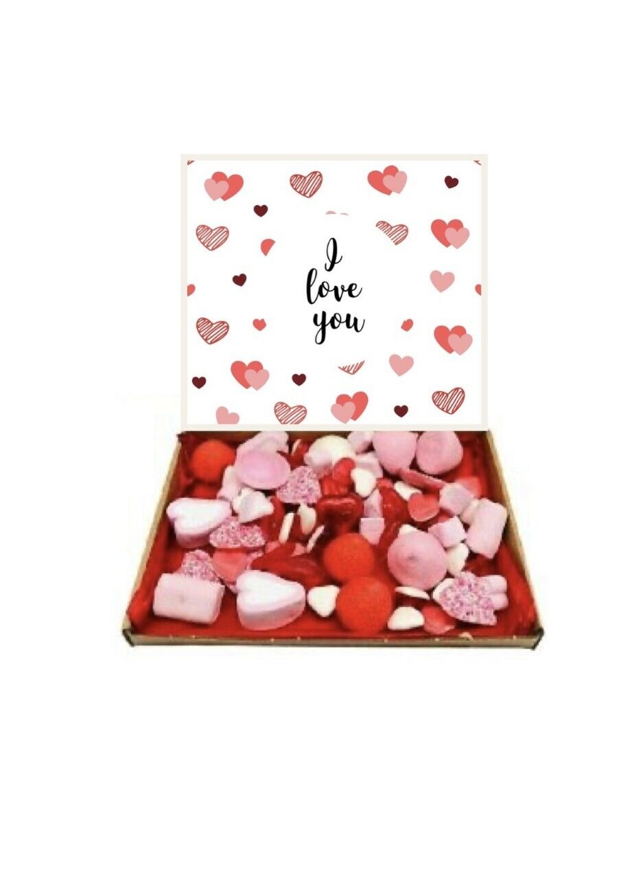 I Love You Gift Pick n Mix 300g Sweets Box Hamper Easter , Valentine’s Day , Mothers Day , Fathers Day , Birthday, Christmas Candy Gift