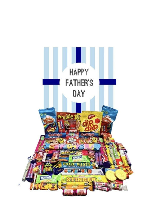 Fathers Day Sweet Gift Box Present Special Dad Pick N Mix Ultimate Retro Hamper