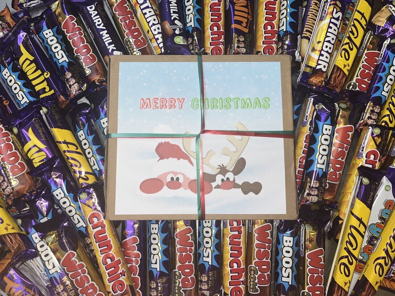 Merry Christmas Kids Chocolate Present Cadbury’s Hamper Sweet Box Gift