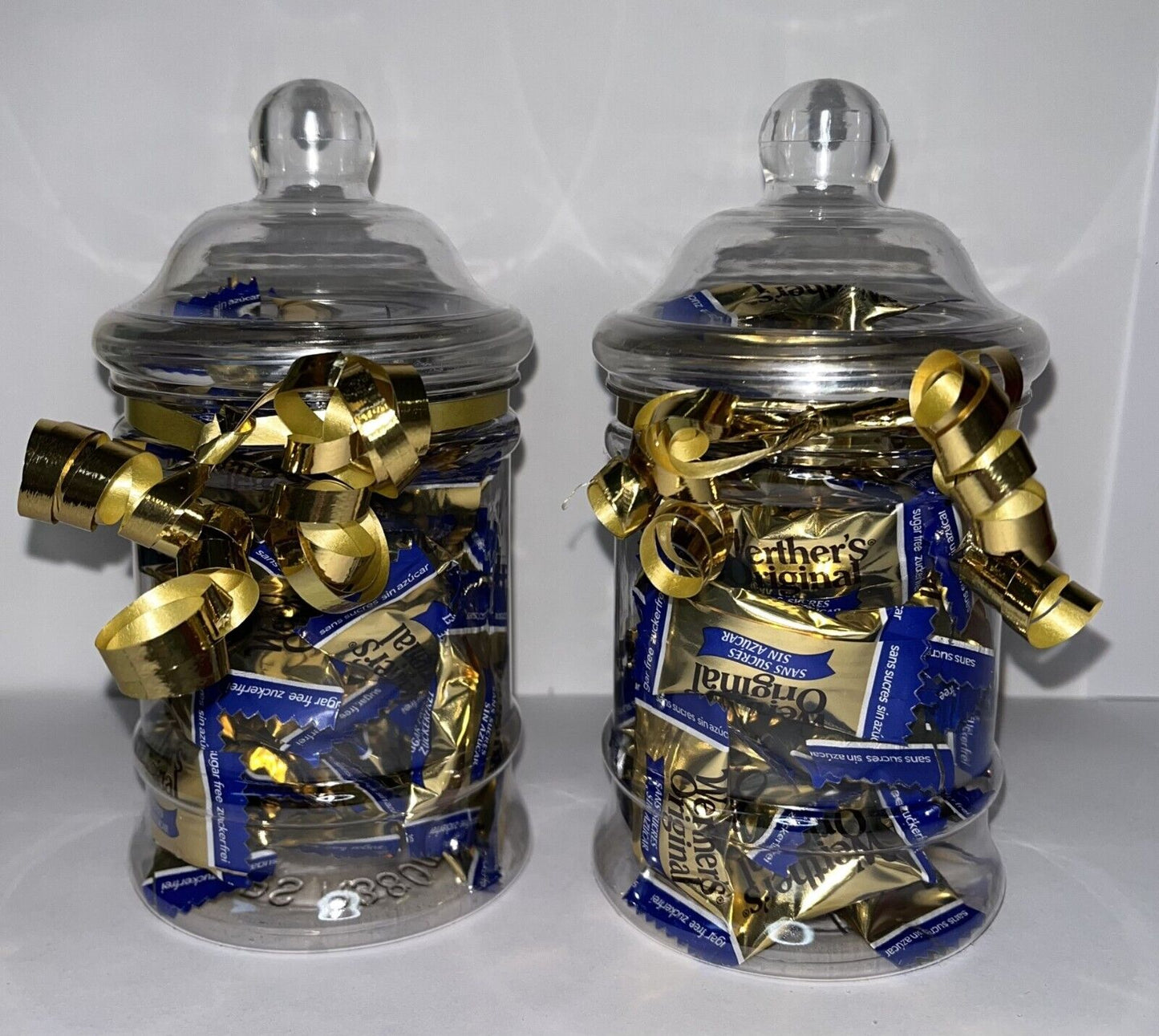 Personalised Werthers Original Sugar Free Sweet Jar Gift Dad Grandad Husband