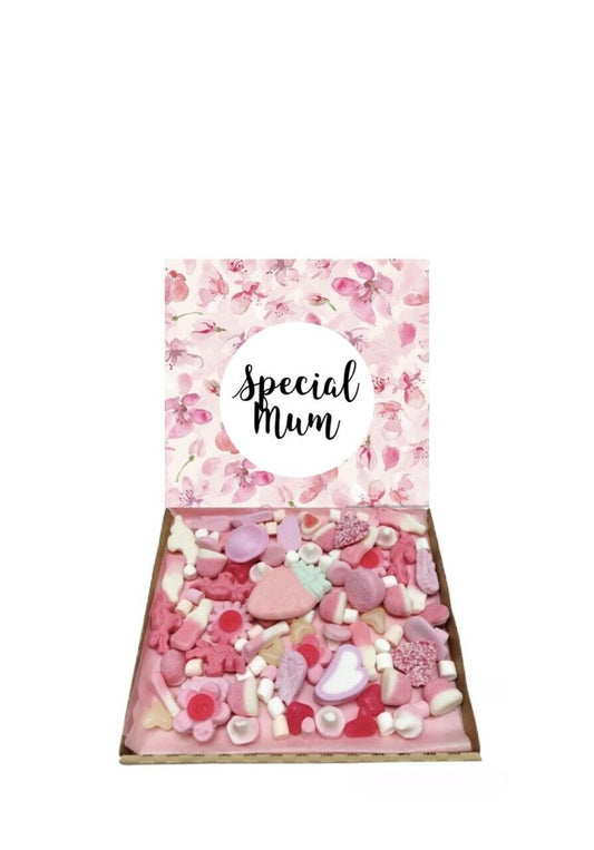 Personalised Special Mum Mother Day Gift Pick n Mix 300g Sweets Box Hamper