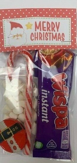 Santa Christmas Eve Box Stocking Filler Wispa Hot Chocolate Snowman Soup