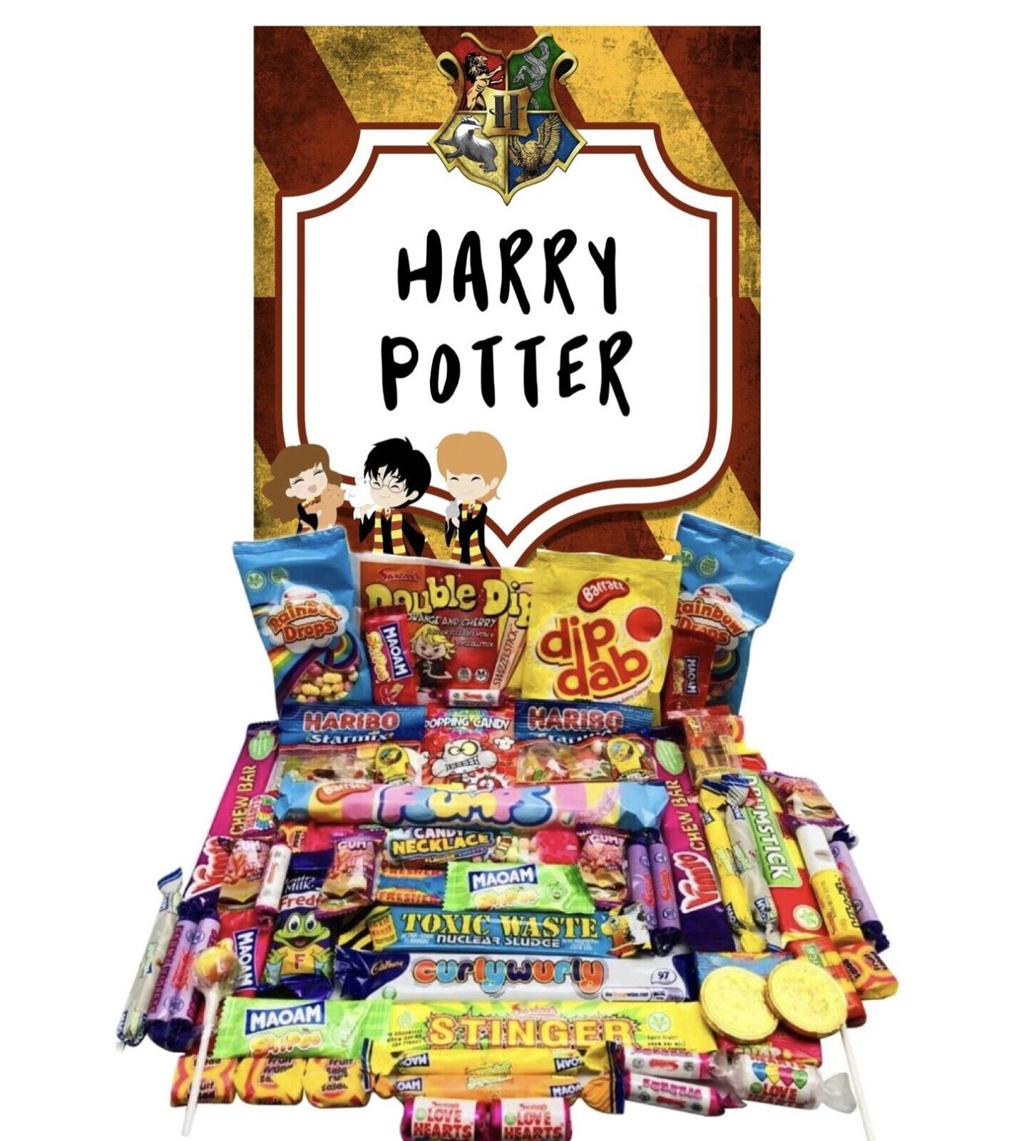 Harry Potter Wizard Inspired Themed Pick Mix Ultimate Retro Box Sweet Candy Hamper Xmas Birthday Christmas